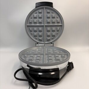 Oster DuraCeramic Belgian Waffle Maker Non-Stick Stainless Round CKSTWF1502-ECO